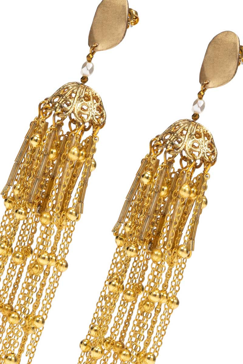 Byzantine Earrings close-up