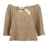 Beige Knitted Blouse