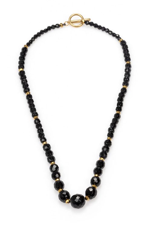 Black-Polygon Necklace